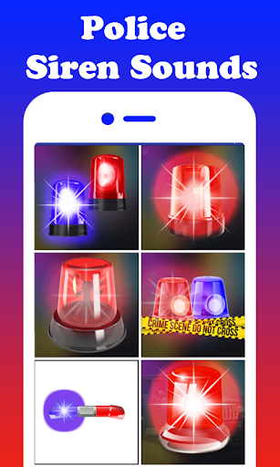Loud Police Siren Sound Pro Screen 3