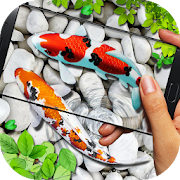 Fish Live wallpaper 2019: 3D Aquarium Koi Pond