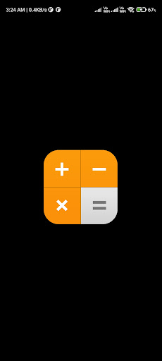 Android application Scientific Calculator screenshort