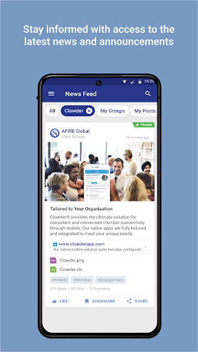 Android application AFIRE Global screenshort