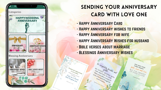 Android application Happy Anniversary Wishes screenshort
