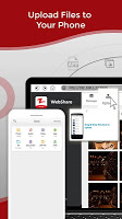 screenshot of Zapya WebShare - File Sharing in Web Browser