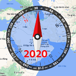 Cover Image of ดาวน์โหลด Compass Maps - Directional Compass 1.0.9 APK
