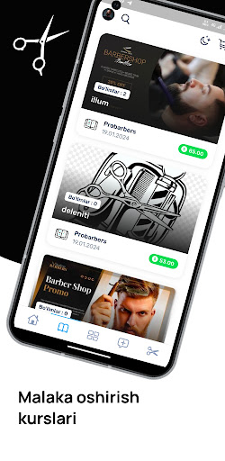 Pro Barbers Screen 2