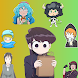 Anime stickers wastickers - Androidアプリ