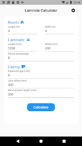 Laminate Calculator