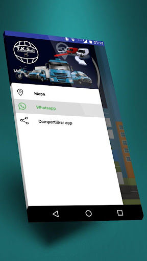 Android application TKS Rastreamento Veicular screenshort