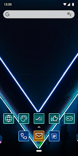 Relevo Square - Icon Pack Ekran görüntüsü