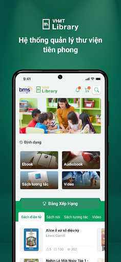 Android application Thư viện Online VHMT screenshort