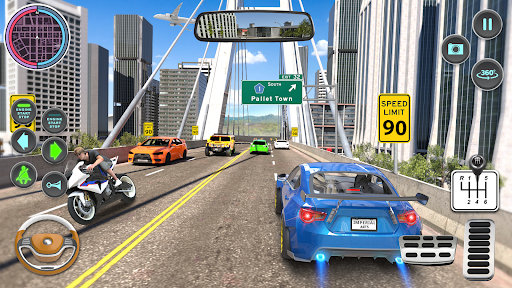 Modern Car Driving School Game