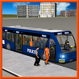 Jail Criminal Transport Bus icon