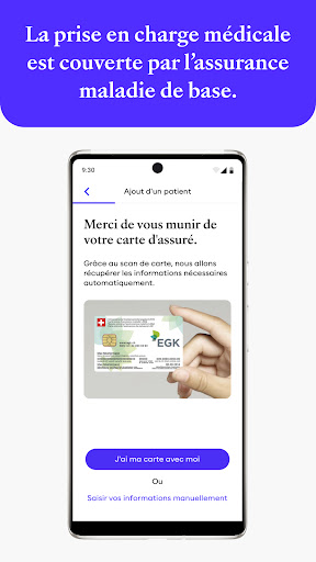 Android application Docadom - Doctor at Home screenshort