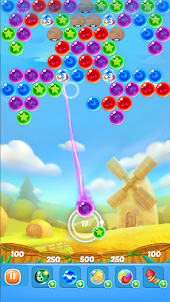 Fruit Bubble Pop! Puzzle Game