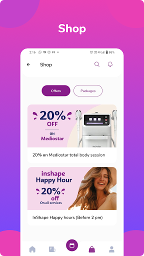 InShape Clinics Screen 3