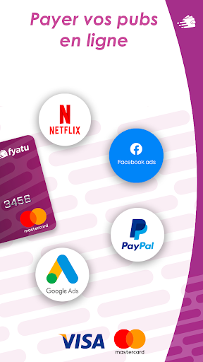Fyatu - Carte Virtuelle VISA Screen 2
