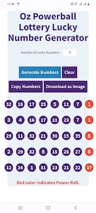 Australia Lottery Lucky Number