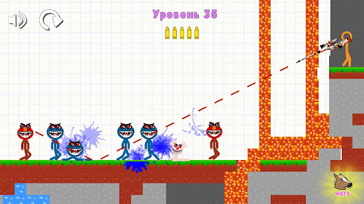Android application Sniper Stickman vs Funny Foes screenshort