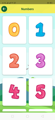 Android application Pre-School Learning screenshort