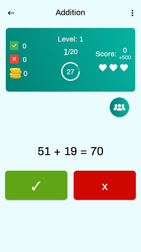 Maths learn Brain Challenge