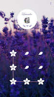 screenshot of AppLock Theme Lavender