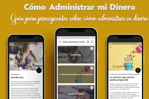 Android application Cómo Administrar mi Dinero screenshort