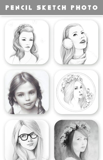 Android application Pencil Sketch Photo Maker screenshort