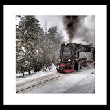 Winter train Livewallpaper icon