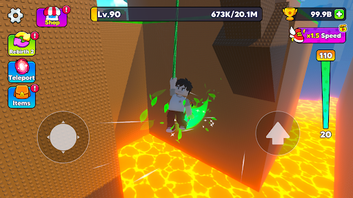 Monkey Parkour: Speed Escape screenshot