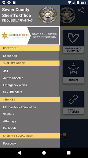 Sevier County Sheriff (AR) Screen 2