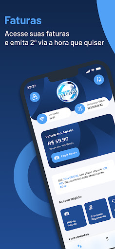 Android application PowerLink Telecom screenshort