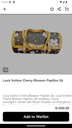 Sheree & Co. Live Bag Sales Screen 2