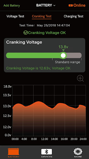OzCharge BM12 Bluetooth Batter Screen 2