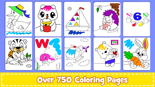 Coloring Games Download Apk MOD – For Kids 1