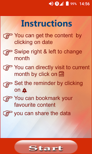 Android application 3 month cooking course Eng screenshort