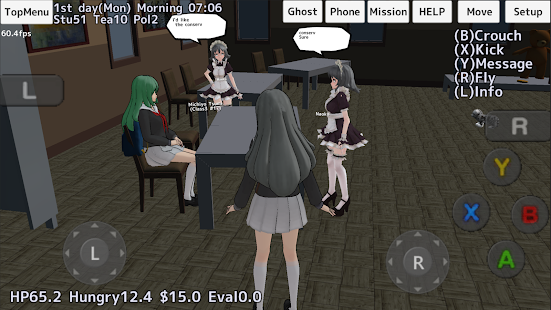 School Girls Simulator 1.0 APK screenshots 13