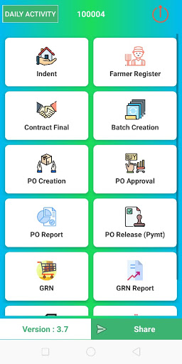KNET PROCUREMENT APP Screen 2