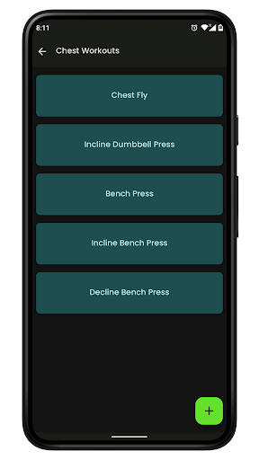 MyWorkoutTimeline | Tracker Screen 3