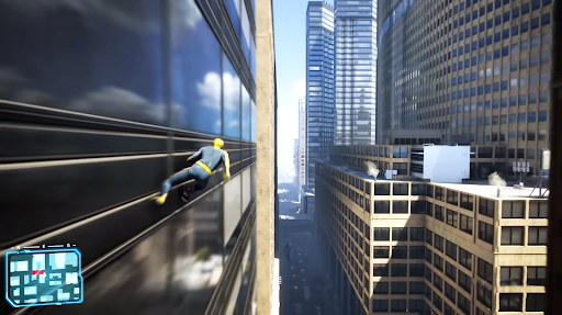 Flying Spider Super Rope Hero  screenshots 2
