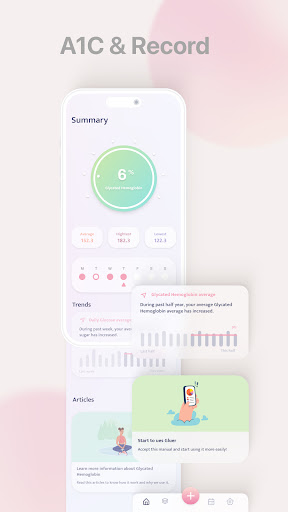 Android application Gluer 血糖记录 screenshort