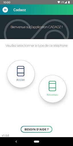 Android application Cadaoz screenshort