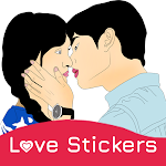 Cover Image of Herunterladen Love Stickers For Whatsapp  APK