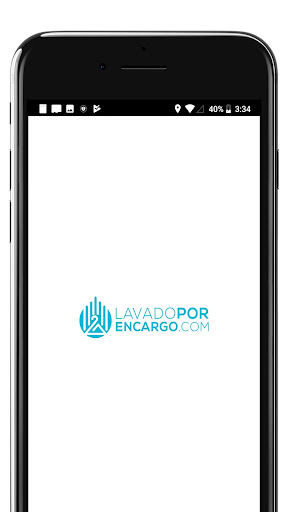Android application Lavandería a Domicilio screenshort