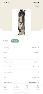 OpenWardrobe Outfit Planner ++ Screenshot