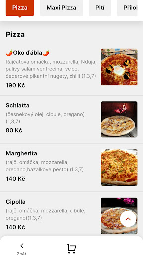 Pizza Pazza Ústí Screen 3