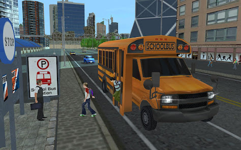 School Bus Driving Game screenshots 1