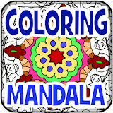 Adult Coloring Book - Mandala icon