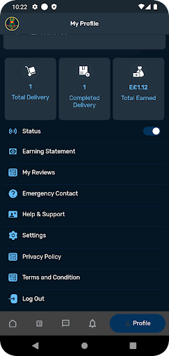 Ma7shy Mama Delivery App