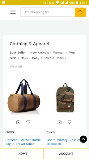 Android application WowDokan Online Shopping screenshort