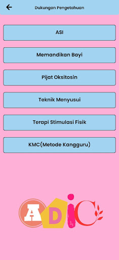 ADIC (Ayo Dukung Ibu Cerdas) Screen 3