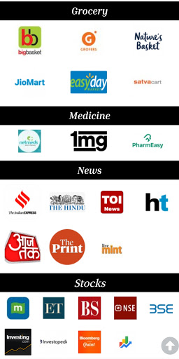 ALL IN ONE - Shopping, Social, Grocery, Games etc